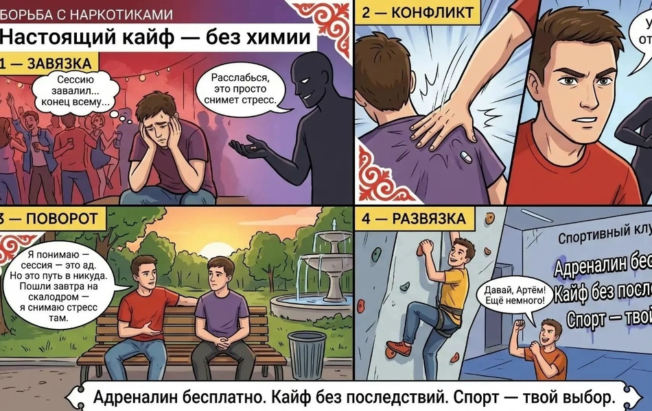 🚫 СТОП! Наркотики -это ловушка!