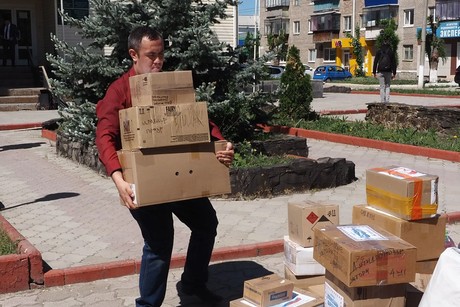 фото - Очередной гумконвой отправлен «СВОим»!