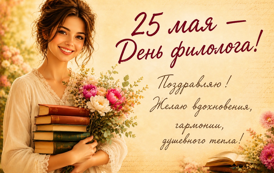 Поздравляем коллег с Днём филолога!