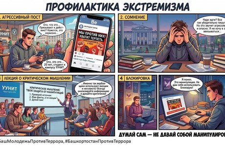 фото - Молодежь Сибайского института против террора!